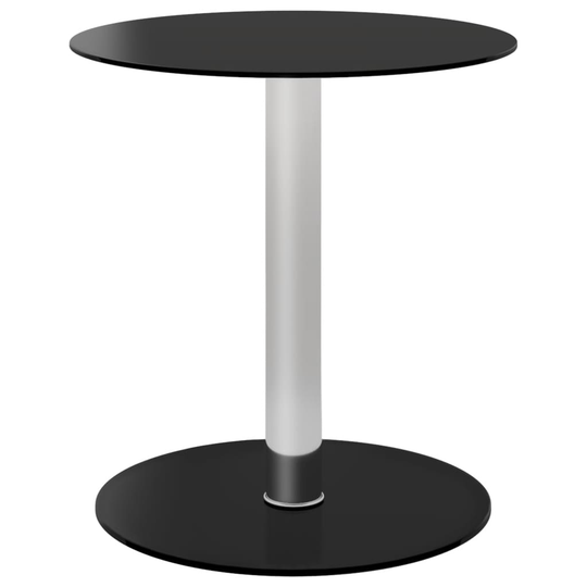 vidaXL Sohvapöytä musta 40 cm karkaistu lasi