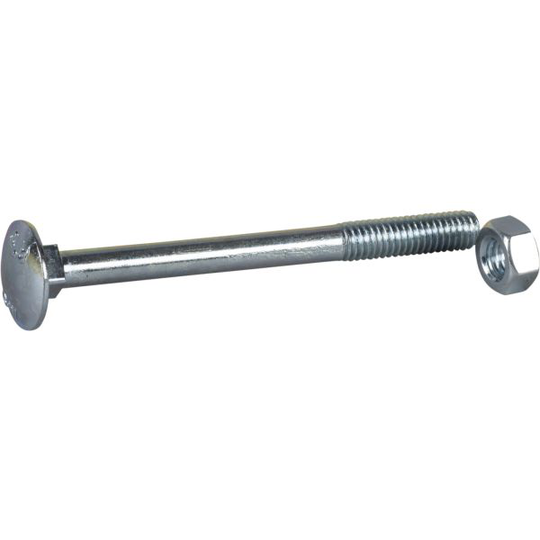 ESSVE 540110 Vaunun pultti M6, sinkitty, 4 kpl 70 mm
