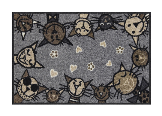 Ovimatto Circle Cat city-chic 50x75 cm