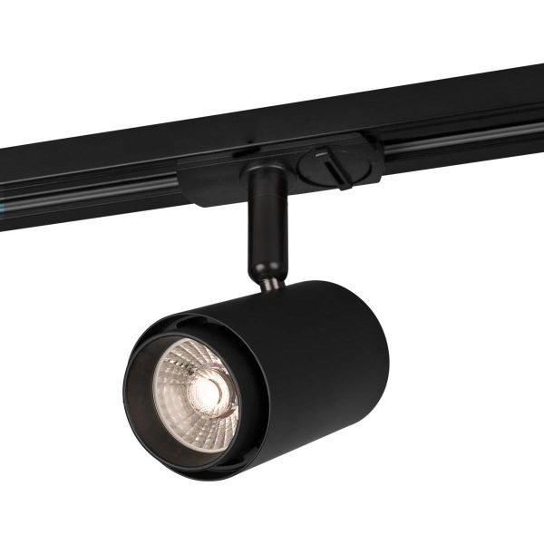 Hide-a-Lite Focus Track Micro Kohdevalaisin musta, 1-vaihe, 36°, tune