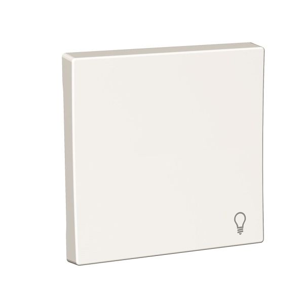 Schneider Electric Exxact Vipupainike valkoinen, symbolilla Lamppusymboli
