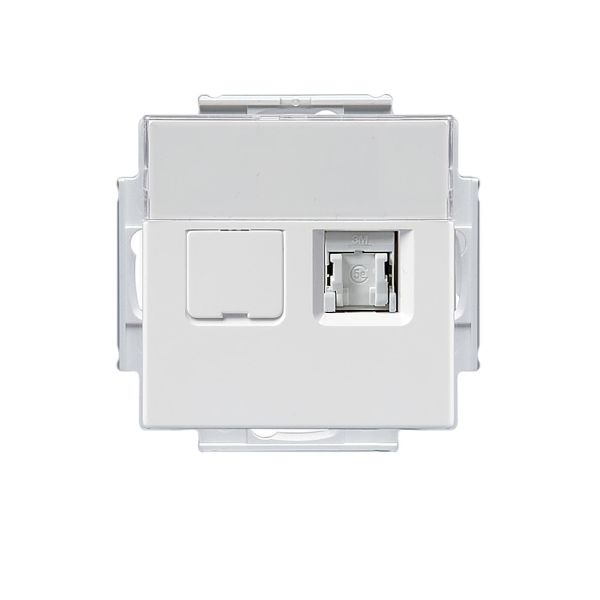 ABB FOT6208-84 Datapistoke 2 x RJ45, C6 UTP valkoinen