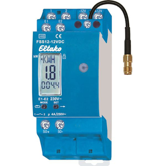 Eltako 30100600 Energiamittari FSS12-12V DC