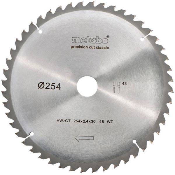 Metabo HW/CT Pyörösahanterä 305 x 30, 56 WZ 5° NEG
