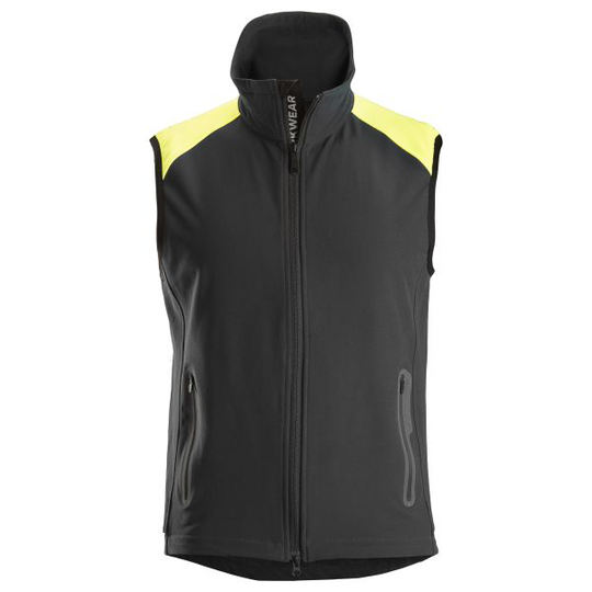 Snickers 8029 Liivi musta/neonkeltainen XS
