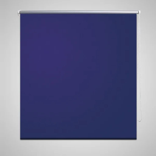 vidaXL Pimentävä rullaverho 140 x 175 cm Merensininen