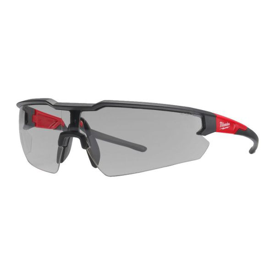 Milwaukee Enhanced Suojalasit harmaa linssi, huurtumaton/naarmuuntumissuoja