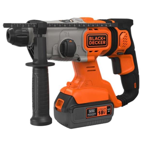 Black & Decker BCD900M1K-QW Iskuporakone mukana akku, latauslaite ja tarvikkeet