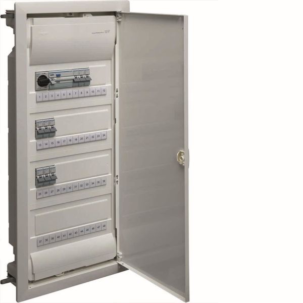 Hager VU48NF Kytkentäkaappi Tyyppi: Volta, IP30 4 x 12 moduulia