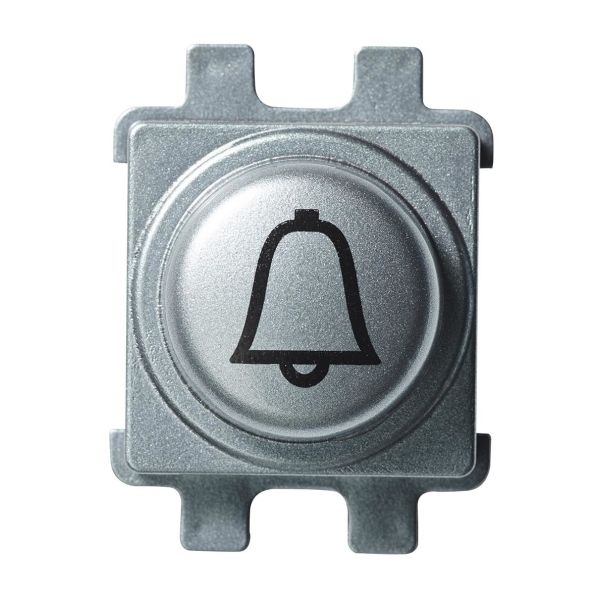 Schneider Electric WDE011526 Painonappi ruostumaton, kellosymbolilla