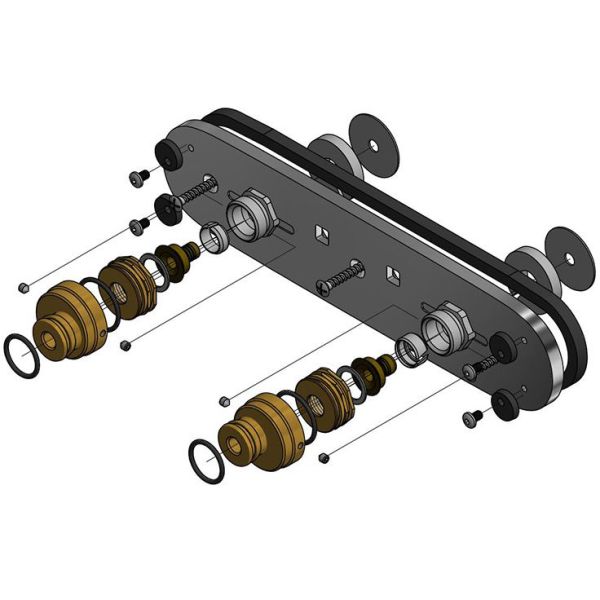 Grohe 125357 Seinäkiinnityssarja