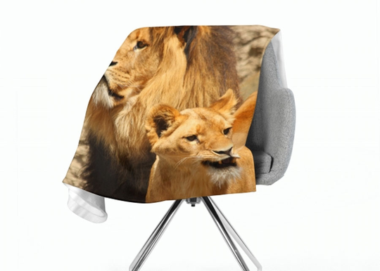 Torkkupeitto Lions 130x150 cm