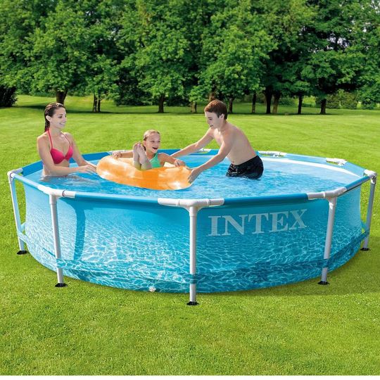 INTEX Beachside Metal Frame uima-allas 305x76 cm