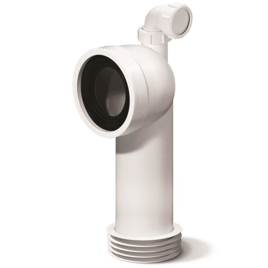 Jafo 3106661 WC-liitäntä 110 mm, ylimääräinen tulo
