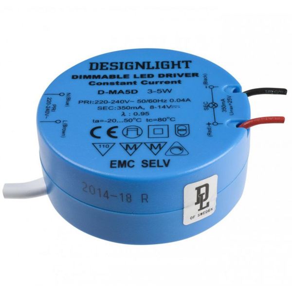 Designlight D-MA5D Liitäntälaite 3-5 W, IP21