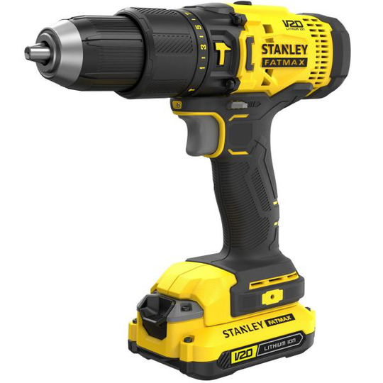 STANLEY FatMax SFMCD711C2S-QW Iskevä ruuvinväännin sis. akut ja laturin