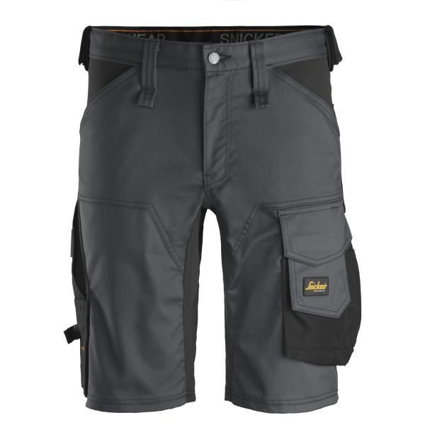 Snickers 6143 AllroundWork Työshortsit harmaa/musta 44