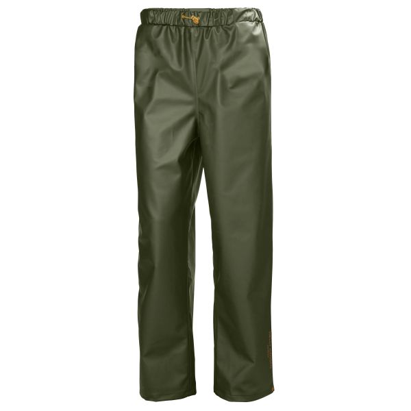 Helly Hansen Workwear Gale Sadehousut vihreä, tuulenpitävä XS
