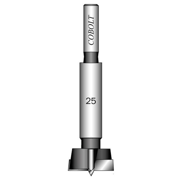Cobolt 790-25 Forstner-terä kovan materiaalin poraamiseen Leikkaushalkaisija 25 mm