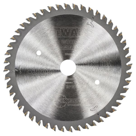 Dewalt DT1086-QZ Sahanterä 165 mm, 48T