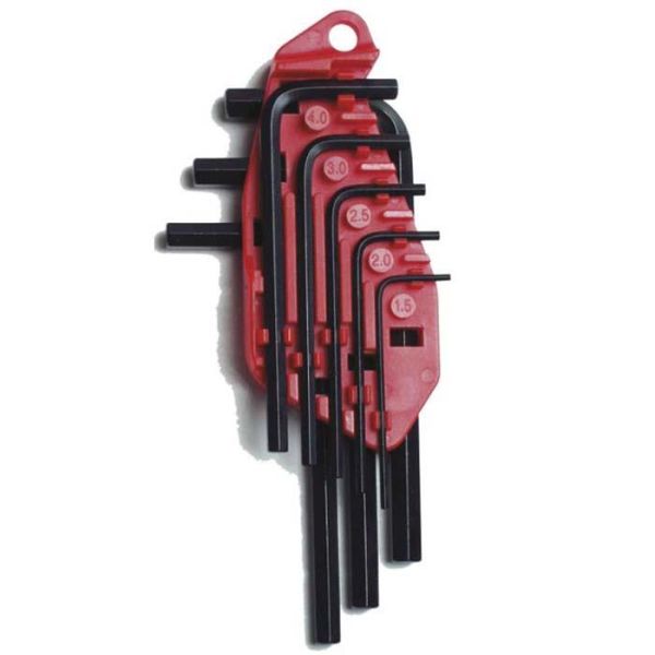 STANLEY 0-69-251 Kuusiokoloavainsarja 8 osaa, 1,5-6 mm