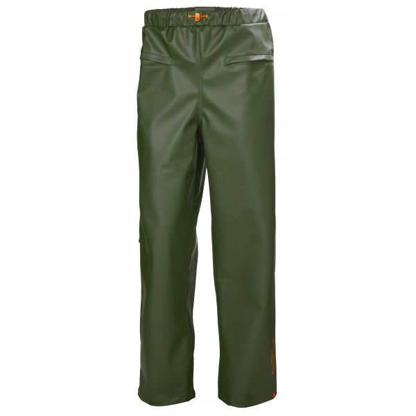 Helly Hansen Workwear Gale Sadehousut vihreä, tuulenpitävä S