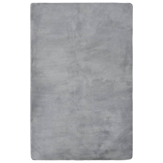vidaXL Teddy-matto harmaa 230x160 cm