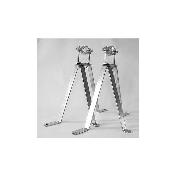 Televes 240351 Seinäkiinnike tehokkaammalle antennille ja satelliittiantennille 50–76 mm, 35 cm