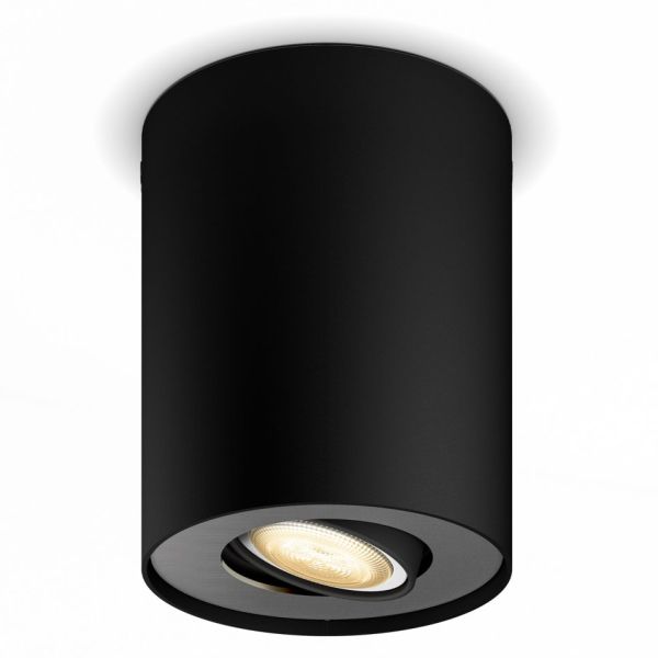 Philips Hue Pillar Kohdevalaisin 5W LED, GU10 Musta
