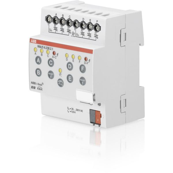 ABB 2CDG110117R0011 Lähtöyksikkö lämmitin 230 V AC 6 lähtöä