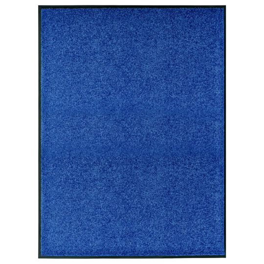 vidaXL Ovimatto pestävä sininen 90x120 cm