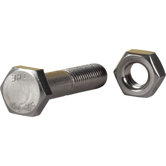 ESSVE 550374 Kuusiokantaruuvi M10, M6S, A4, 2 kpl 40 mm