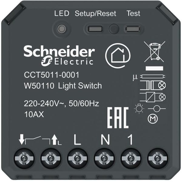Schneider Electric Exxact Wiser Kiekkokytkin sis. Bluetooth