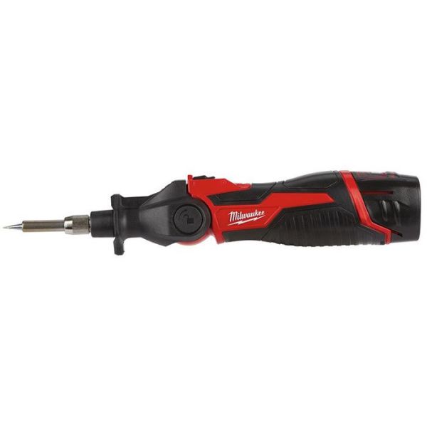 Milwaukee M12 SI-201C Juotoskolvi sis. 2,0 Ah:n akun ja laturin