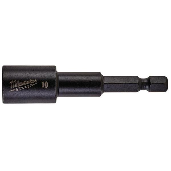 Milwaukee SHOCKWAVE Kuusiohylsy 1/4" kiinnitys 10x65 mm.