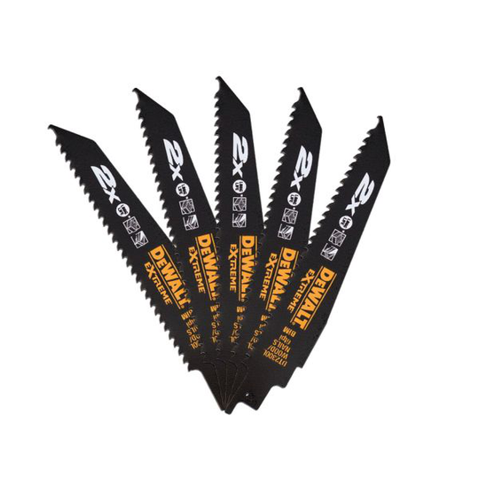Dewalt DT2300L-QZ Puukkosahanterä 6 TPI, 5 kpl