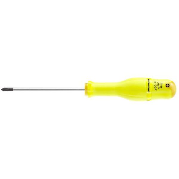 Facom Phillips Ruuvitaltta fluoresoiva kahva PH1 4x100 mm