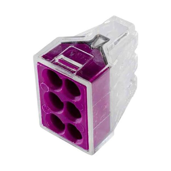 Wago 773-106 Rasialiitin 6 napaa, 50 kpl