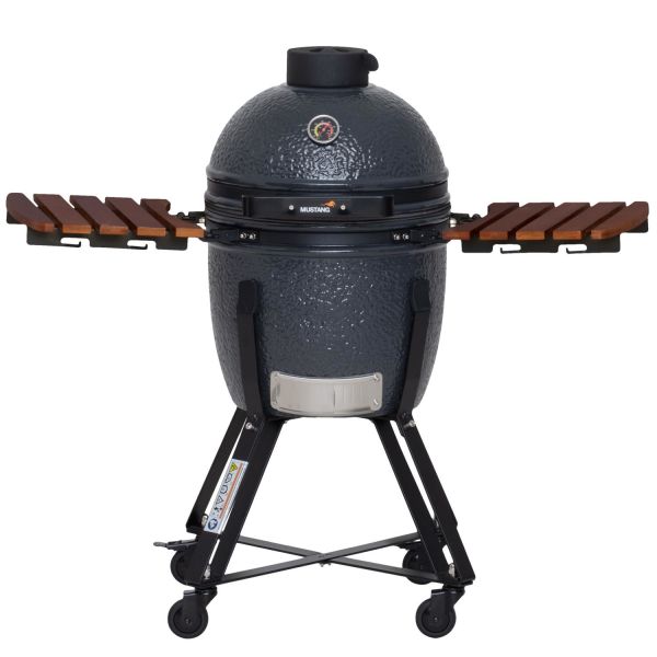 Mustang Kamado M Hiiligrilli 38 cm, harmaa