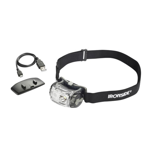 Ironside 400037 Otsalamppu 200 lm, kypäräkiinnikkeellä
