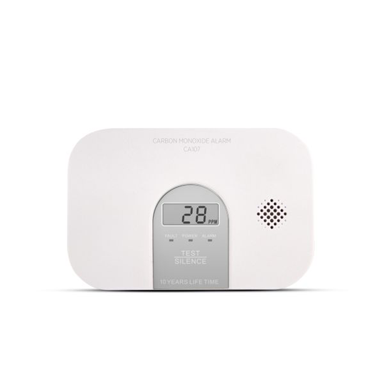 Housegard CA107 Häkävaroitin 3 vuoden paristolla, LCD-näytöllä
