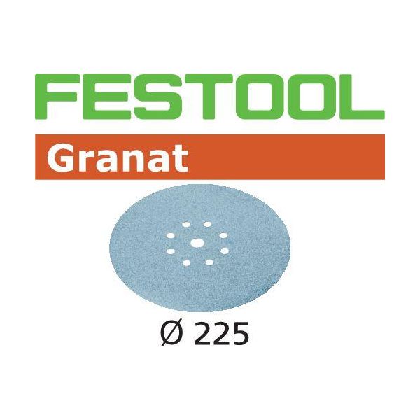 Festool STF GR Hiomapaperi 225mm, 8-reikäinen, 25 kpl P220