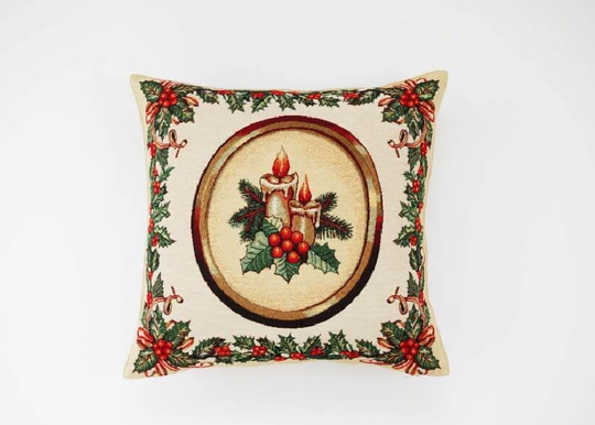 Koristetyyny Holly v.4 vaalea 45x45 cm