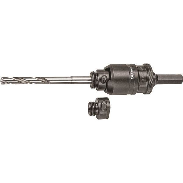 Starrett A6-4 Reikäsahan pidikesarja HSS-poranterällä