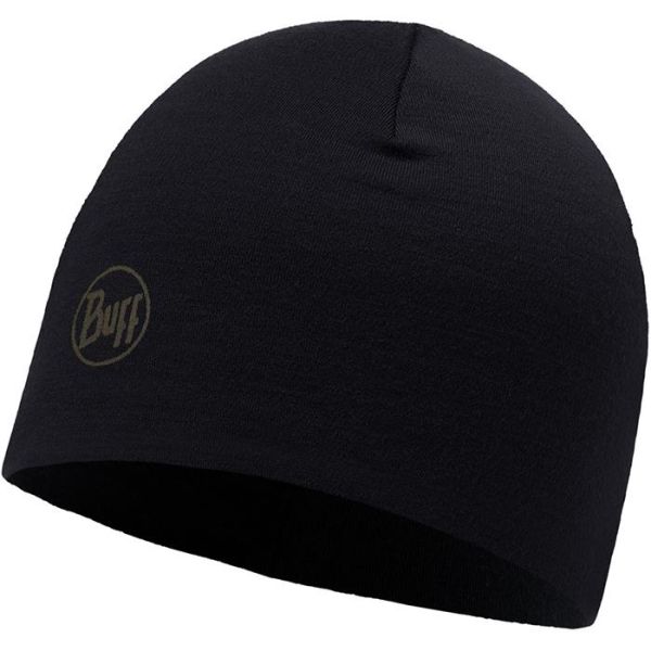 Buff Merino Wool Thermal Pipo musta