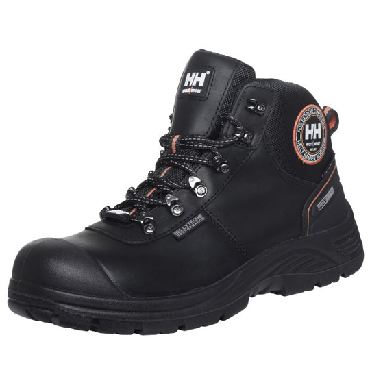 Helly Hansen Workwear Chelsea Suojakengät S3, vesitiivis, musta/oranssi 36