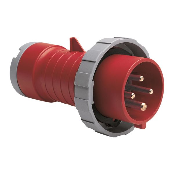 ABB 2CMA166476R1000 Pistotulppa IP67, 16 A, ruuvikiristin 4-napainen, Punainen