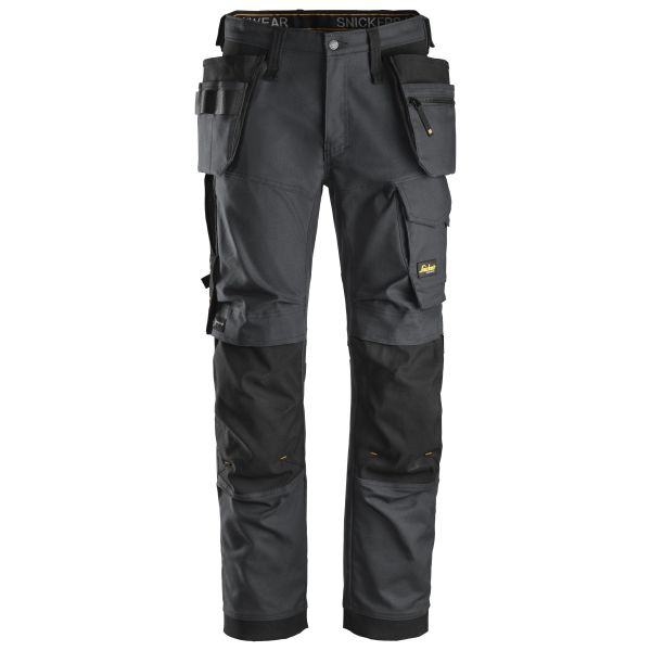 Snickers 6270 AllroundWork Työhousut harmaa/musta C44