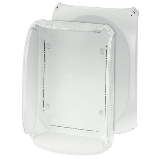 Hensel KF 5000 G Kytkentärasia harmaa, IP66, lasikuitu, ilman liitintä 255x355x122 mm
