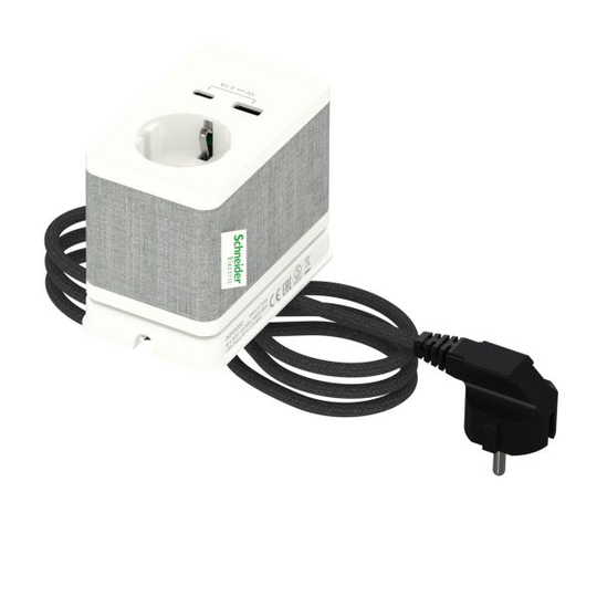 Schneider Electric INS44050 Pöytäyksikkö Valkoinen